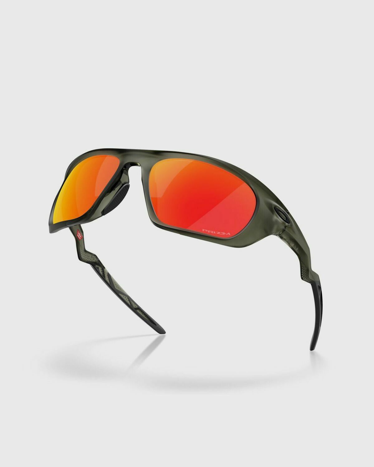 美品 Oakley Lateralis アウトドアサイクリンググラス Lateralis Prizm Shallow Water Polarized Lenses, Matte Grey