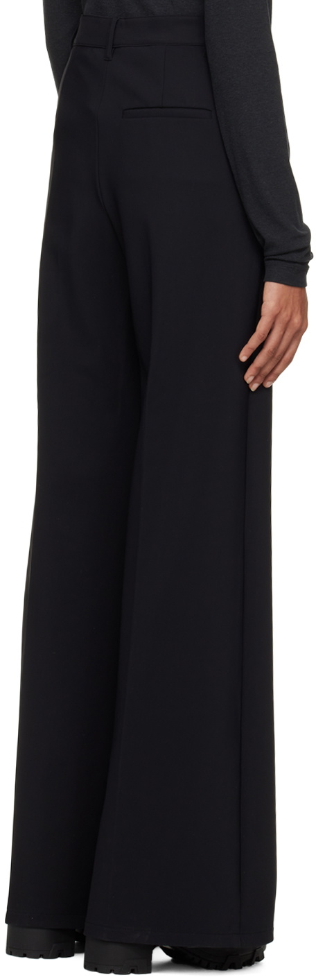 Theory Black Wide-Leg Trousers