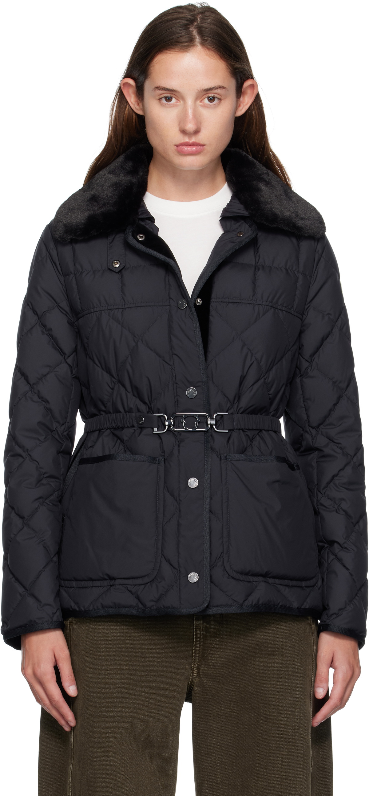 Moncler Black Allymes 2-in-1 Down Jacket Moncler