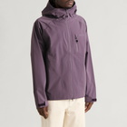 Mellow Clo Men's 3L Trek Jacket in Rich Plum