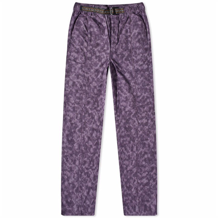 Photo: Magic Castles Men's Pocket Slack Pant in Purple Dye
