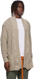 Greg Lauren Green Fisherman GL1 Cardigan