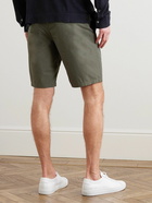 Paul Smith - Straight-Leg Cotton-Twill Shorts - Green