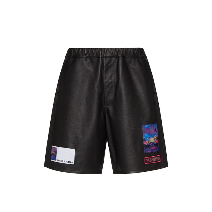 Photo: Valentino Leather Shorts