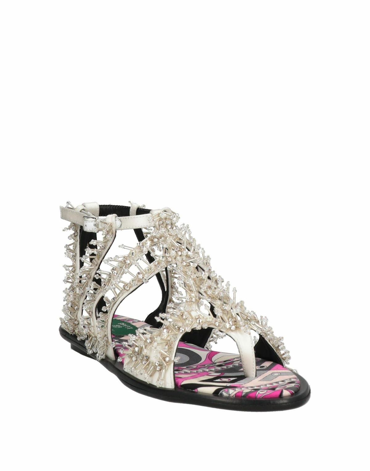 Pucci Womens Thong sandal in White