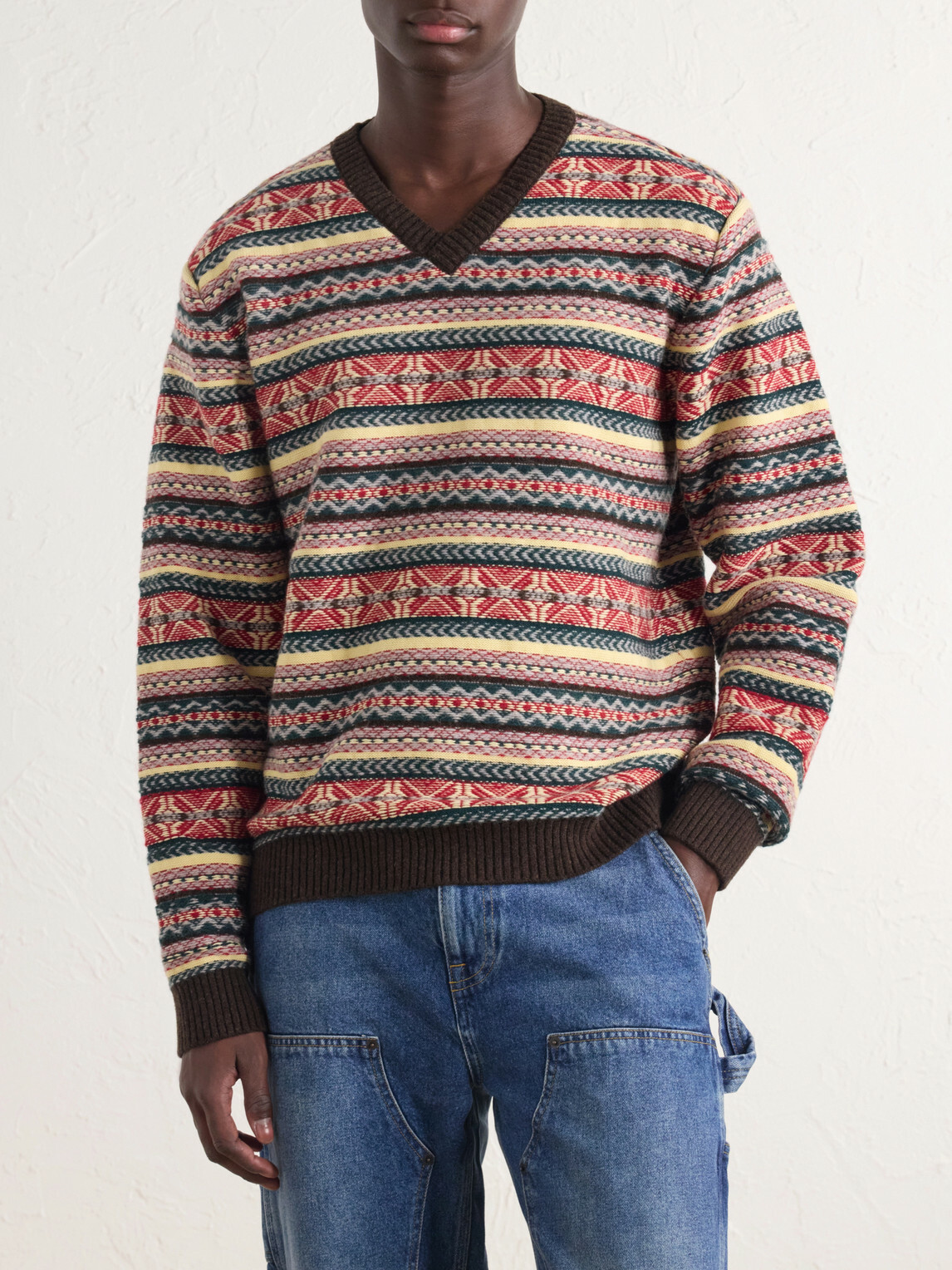 Aimé Leon Dore - Fair Isle Wool-Blend Sweater - Multi
