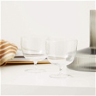 Ferm Living Host Water Glasses - Set of 2 in Clear