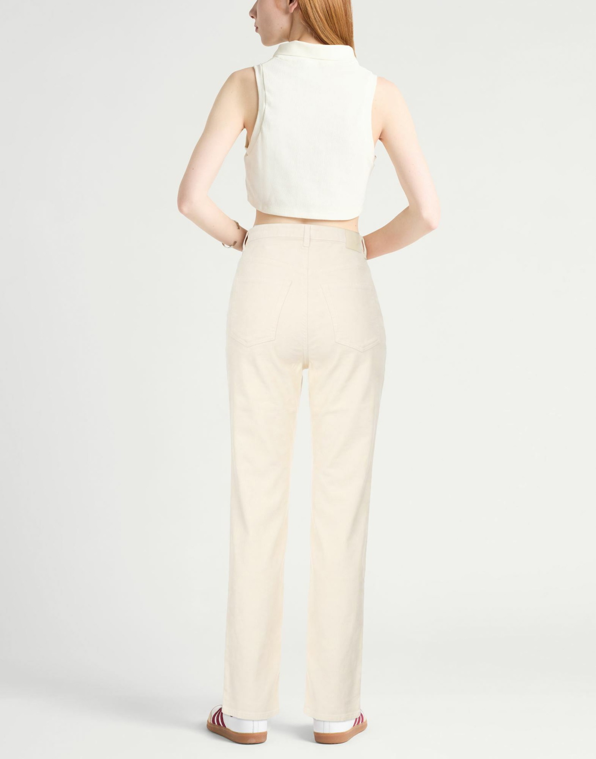Ag Jeans Womens Pants in Ivory