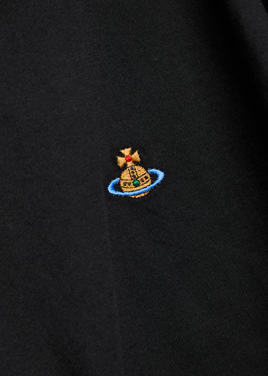 Vivienne Westwood Classic Logo Stretch-cotton T-shirt Black