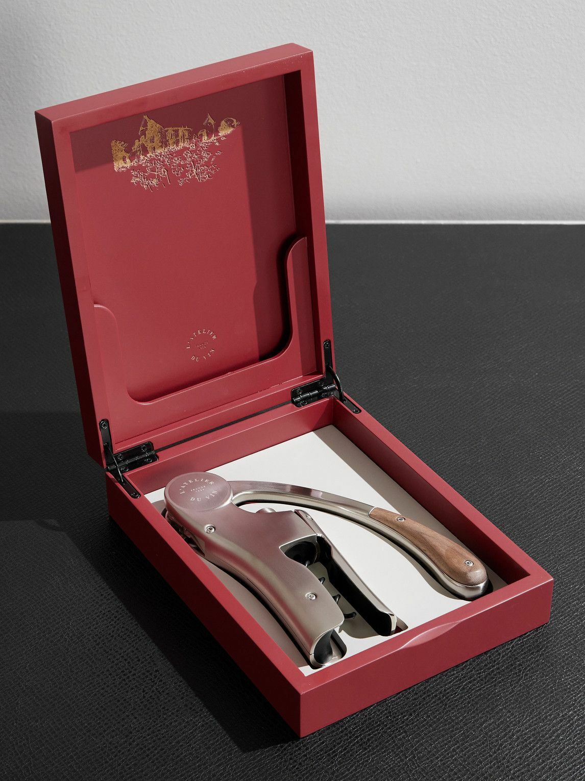 L'Atelier Du Vin - Oeno Motion Trésor Silver-Tone and Walnut Corkscrew
