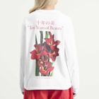 Cecilie Bahnsen Women's Lily Long Sleeve T-Shirt in White/Red