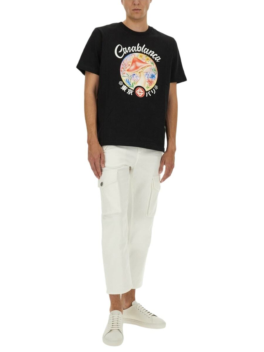 Casablanca T-shirt With Print Casablanca