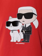 Karl Lagerfeld   T Shirt Red   Womens