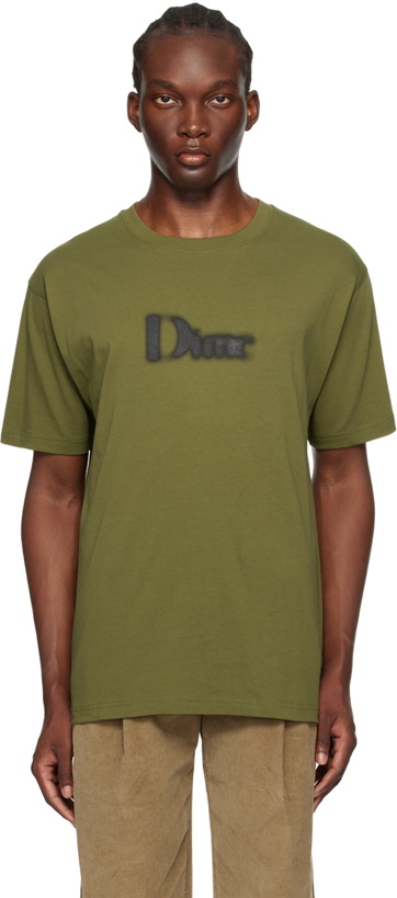 Photo: Dime Khaki Classic Blurry T-Shirt