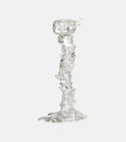 Polspotten Drip Large glass candle holder by Pascal Smelik