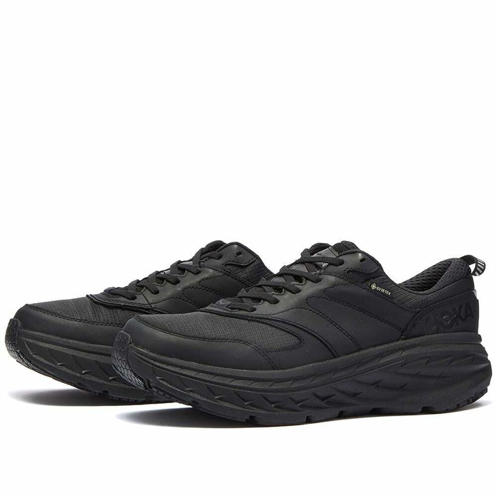 Photo: Hoka One One Men's U Bondi L Gtx Sneakers in Black