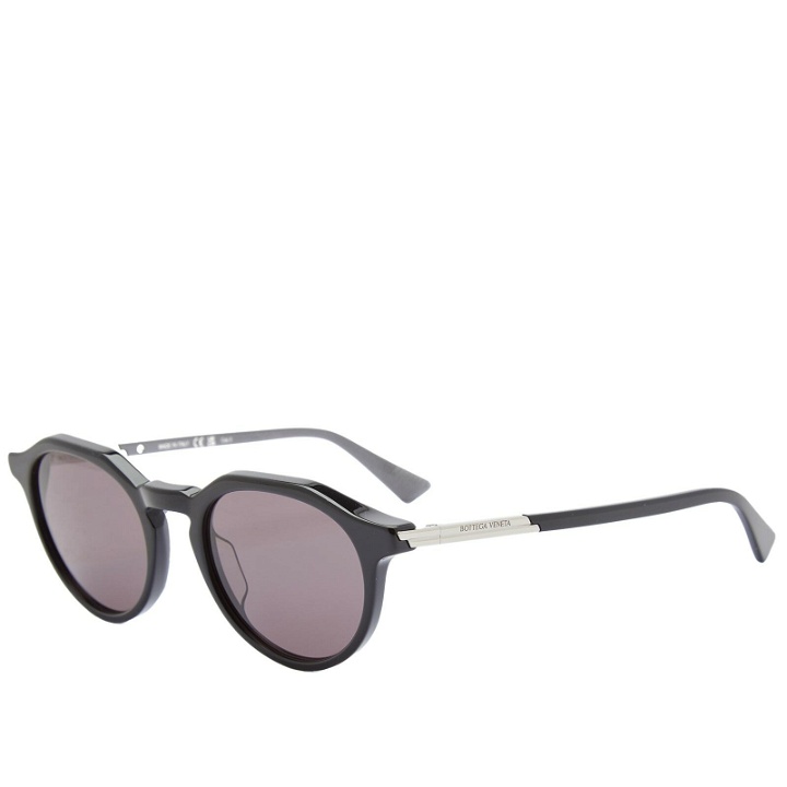 Photo: Bottega Veneta Eyewear Men's BV1260S Sunglasses in Black/Grey