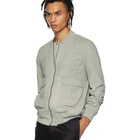 Rick Owens Grey Cop Flight Bomber Jacket