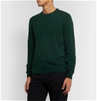 Berluti - Cashmere and Mulberry Silk-Blend Sweater - Green