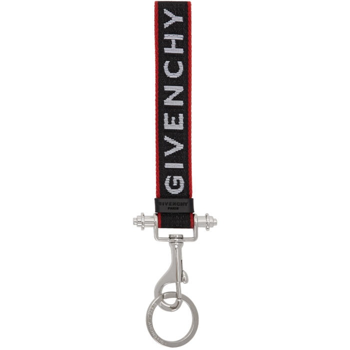 Photo: Givenchy Black and Red Hook Obsedia Keychain