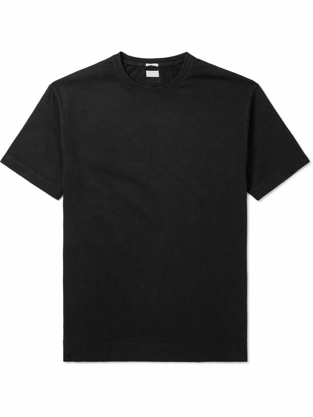 Photo: Massimo Alba - Nevis Cotton-Jersey T-Shirt - Black