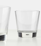 Fornasetti Occhio e Bocca set of 6 glasses