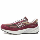 New Balance Men's U990BT6 - Made in USA Sneakers in Red
