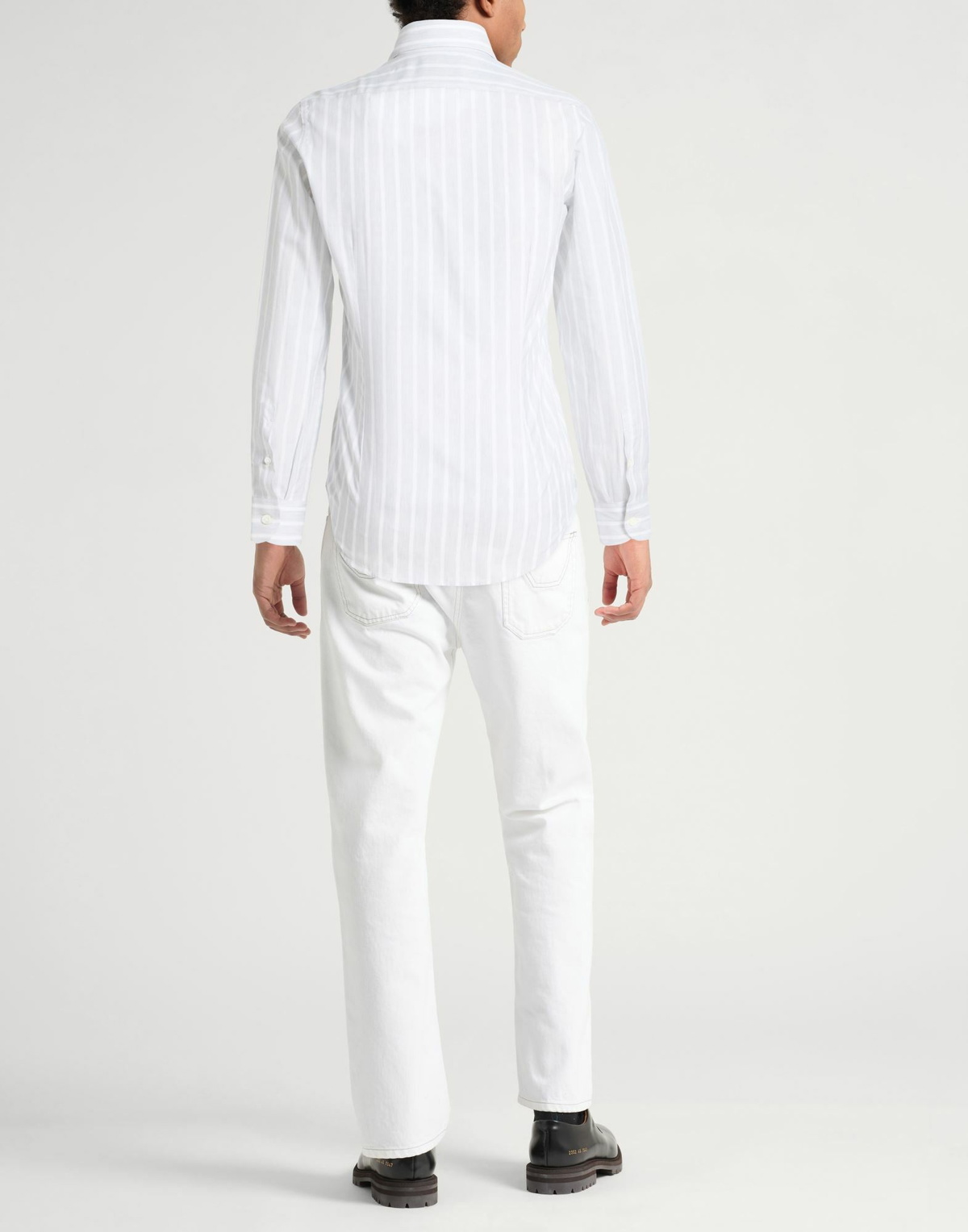 Eleventy Platinum Mens Shirt in Light grey
