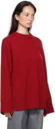 Loulou Studio Red Safi Sweater