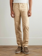 Loro Piana - Quarona Slim-Fit Straight-Leg Jeans - Neutrals