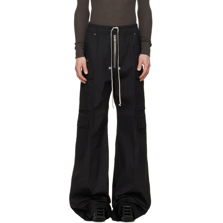 Photo: Rick Owens Black Tower Cargobelas Cargo Pants