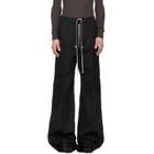 Rick Owens Black Tower Cargobelas Cargo Pants