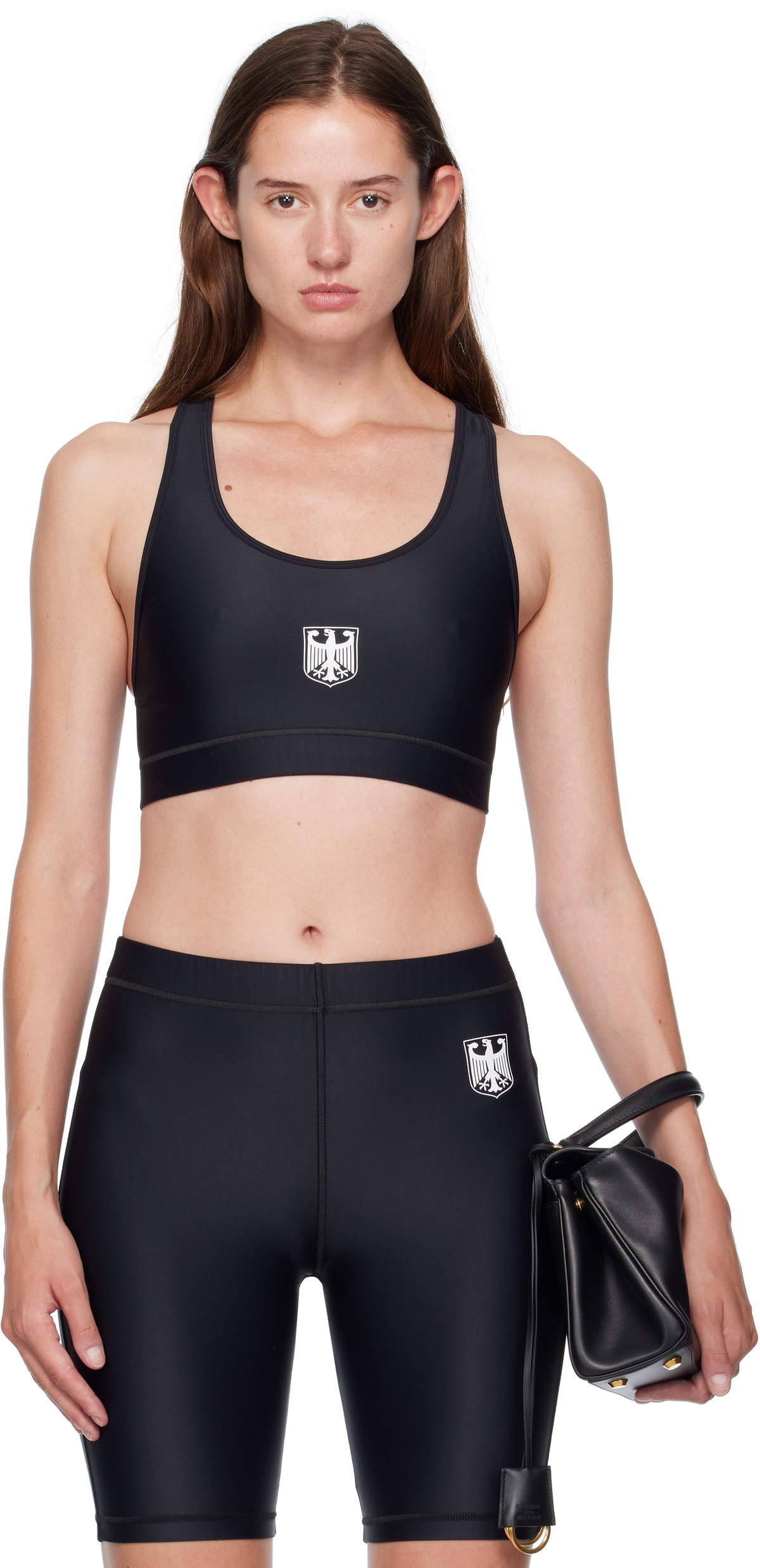 VETEMENTS Black Eagle Sport Bra