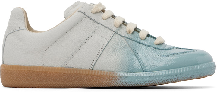 Photo: Maison Margiela Gray & Blue Replica Sneakers