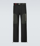 Moncler Genius - x And Wander 2 Moncler 1952 belted pants