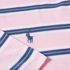 Polo Ralph Lauren Men's Multi Striped T-Shirt in Carmel Pink Multi