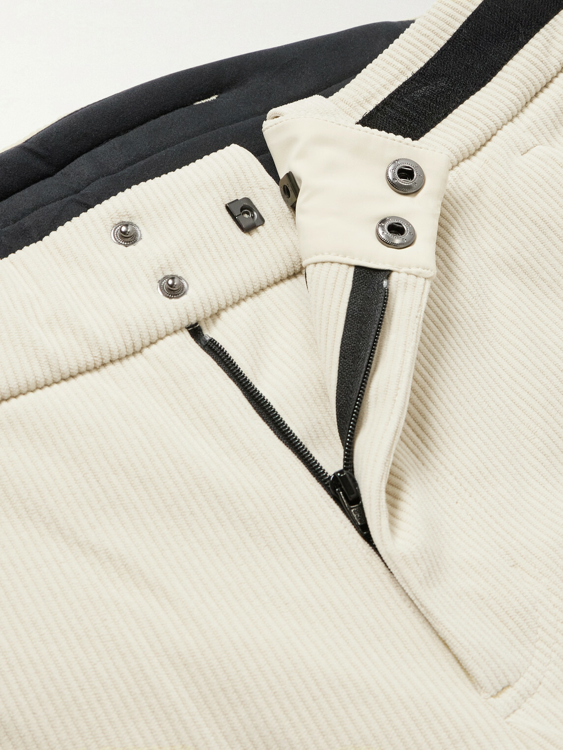Fusalp - Straight-Leg Shell-Trimmed Corduroy Ski Pants - Neutrals