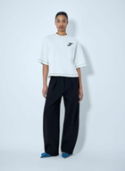Jacquemus Logo Embroidered Boxy T-Shirt
