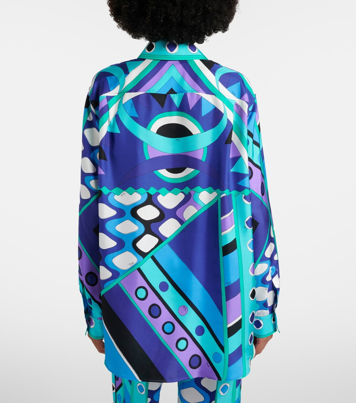 Pucci Vivara silk twill shirt