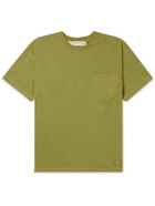 Abc. 123. - Logo-Appliquéd Cotton-Jersey T-Shirt - Green