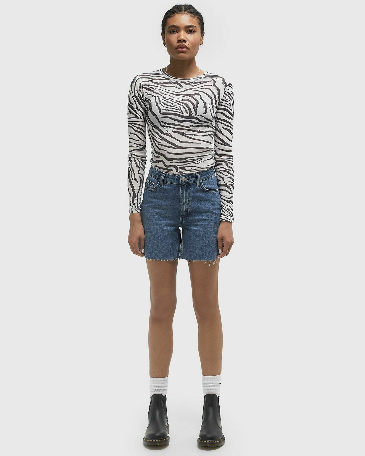 Envii ENBILOBA SHORTS 7215 Blue Womens Casual Short