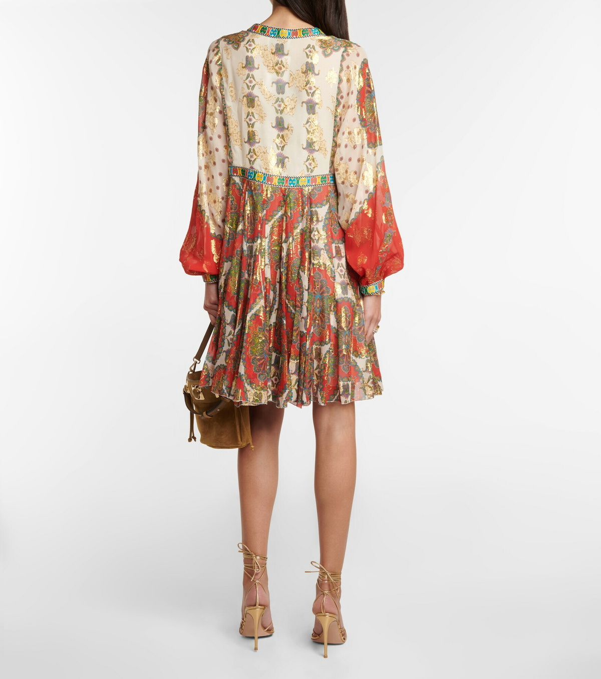 【関税&送料込】Etro Pailsey Print Cotton And Silk Minidress Etro - Paisley silk georgette minidress Etro