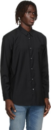 Comme des Garçons Shirt Black Wool Forever Shirt