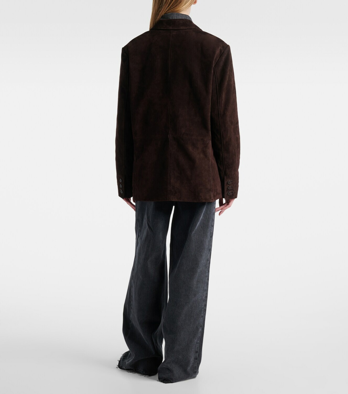 Staud Corrine suede jacket