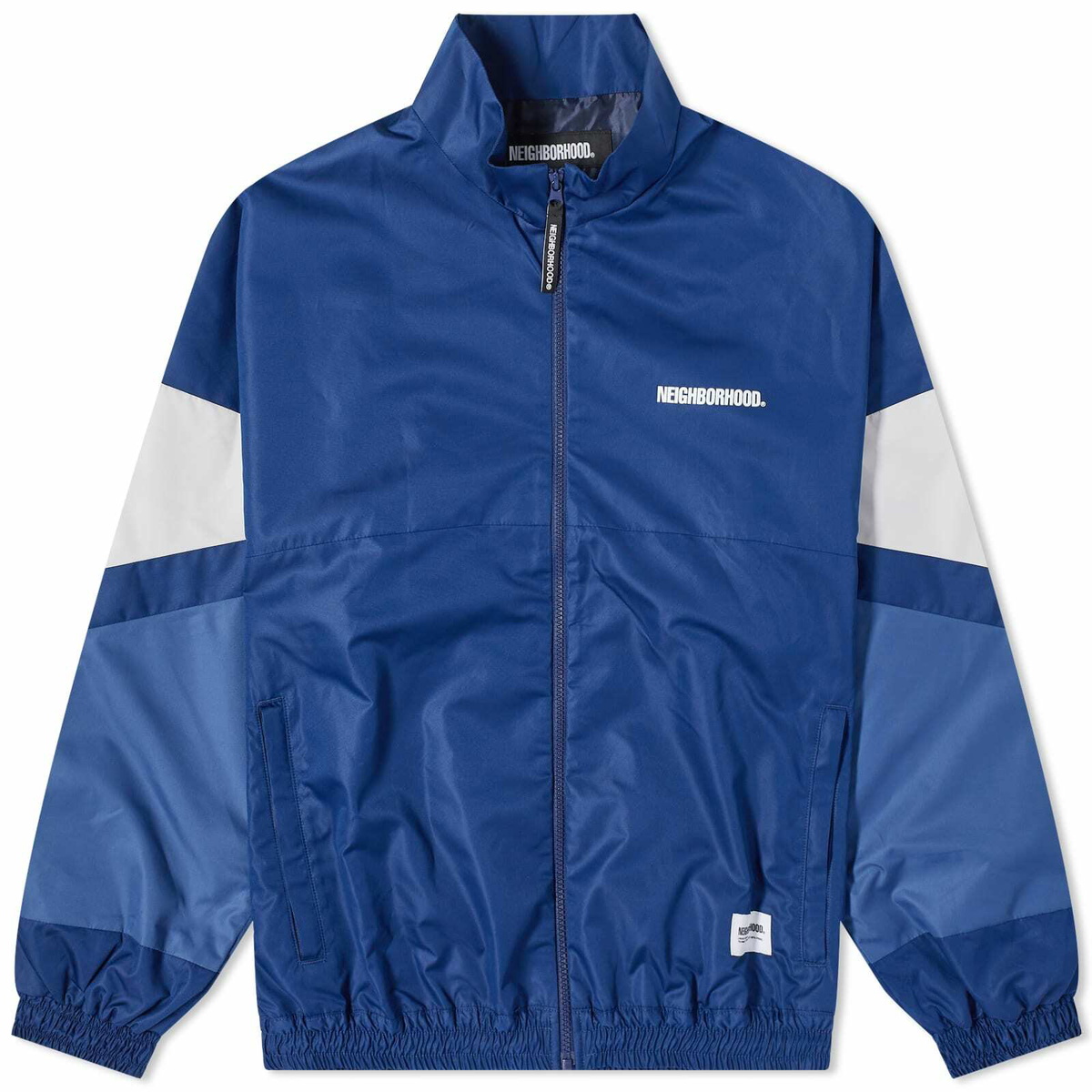 Neighborhood Men's Track Bicolour Jacket in Navy Neighborhood