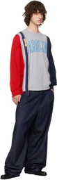 NEEDLES Multicolor 7 Cut L/S College T-shirt