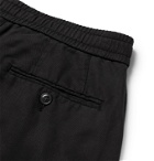 Officine Generale - Jay Garment-Dyed Tencel Drawstring Cargo Trousers - Black