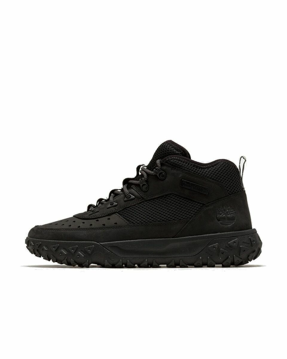 Photo: Timberland Green Stride Motion 6 Leather Super Ox Black - Mens - High & Midtop|Performance & Sports