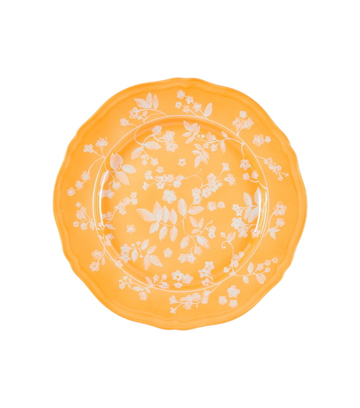 Photo: Cabana x Ginori 1735 floral porcelain dinner plate