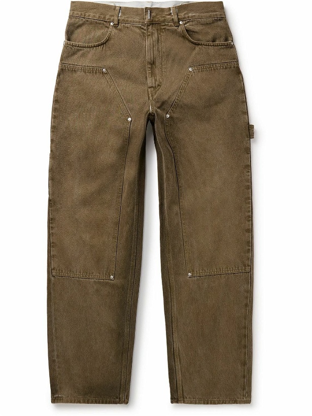 Photo: Givenchy - Carpenter Straight-Leg Cargo Jeans - Brown